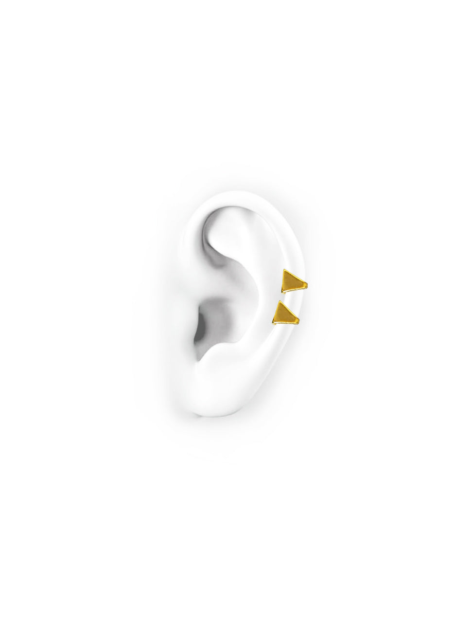 Everyday gold fashion studs for women