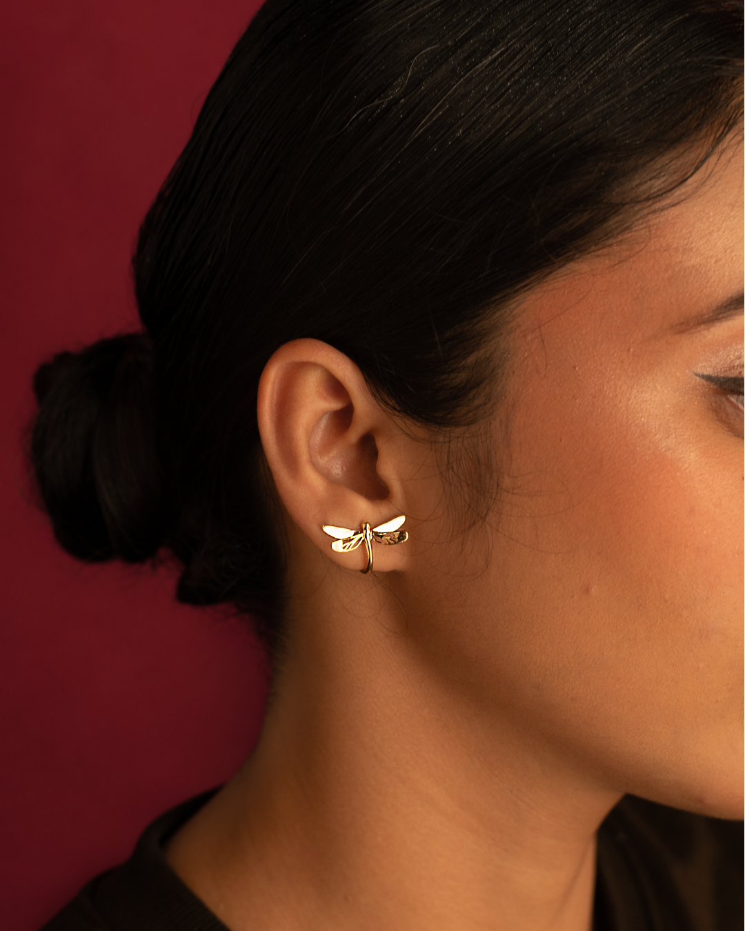 Dragonfly Ear Cuff (Press On)