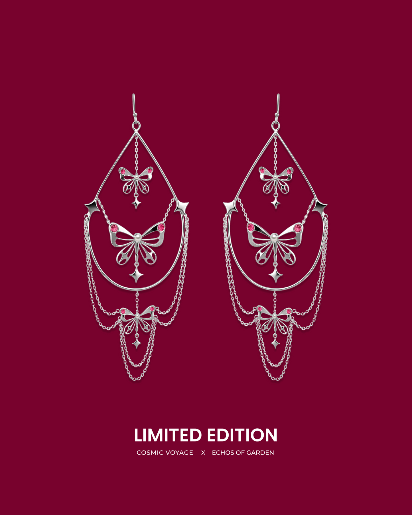 Silver Plated luxury earring for wedding and festival