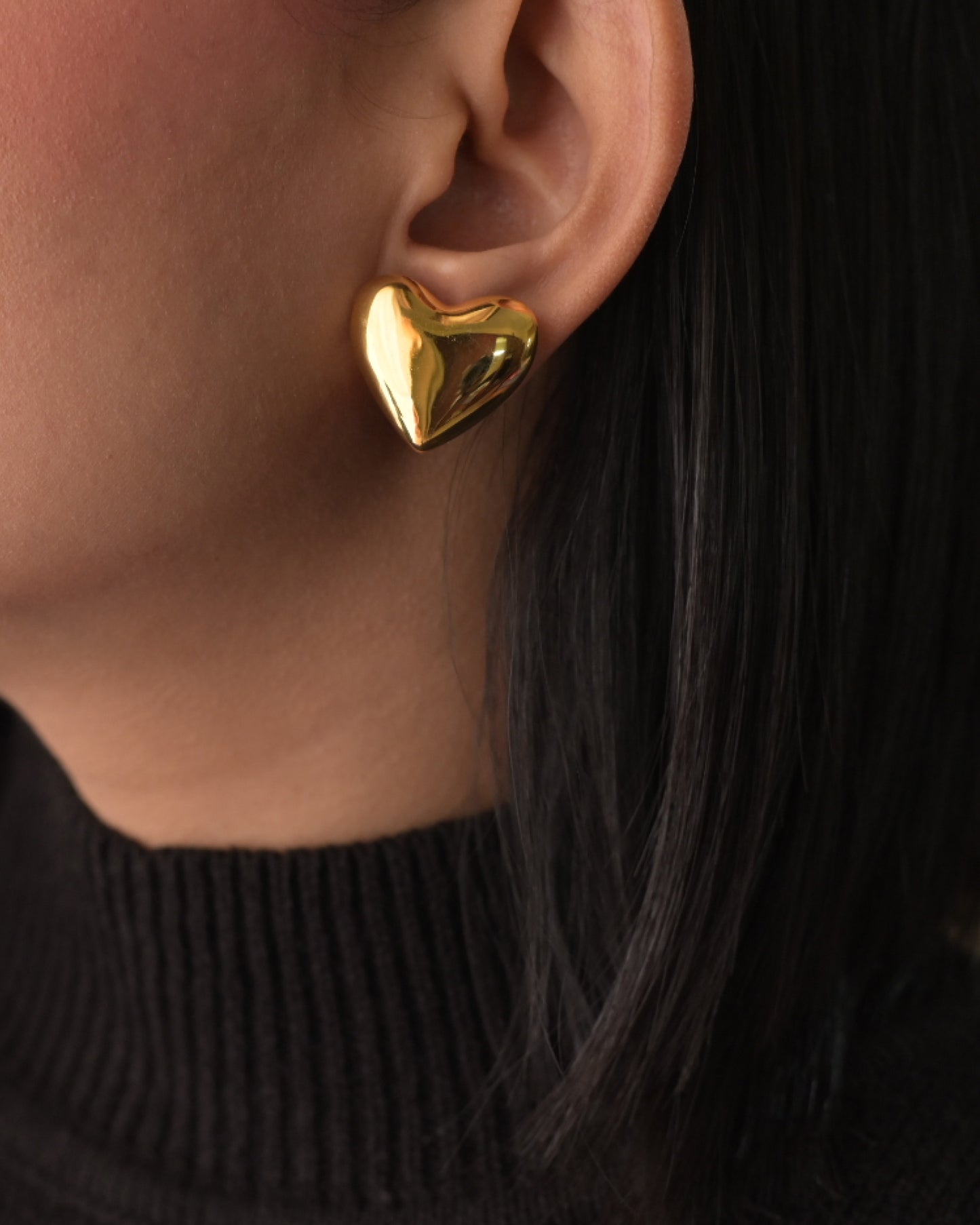 Love Note Stud with Ear Cuff