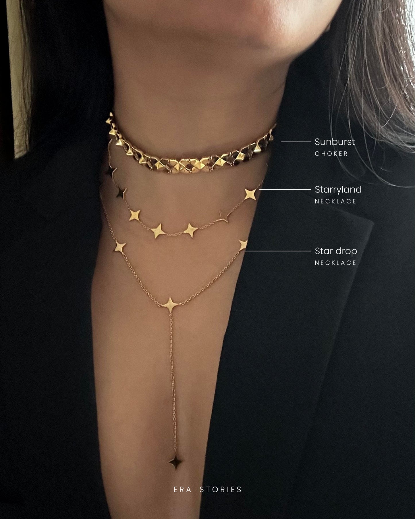 Star Drop Necklace