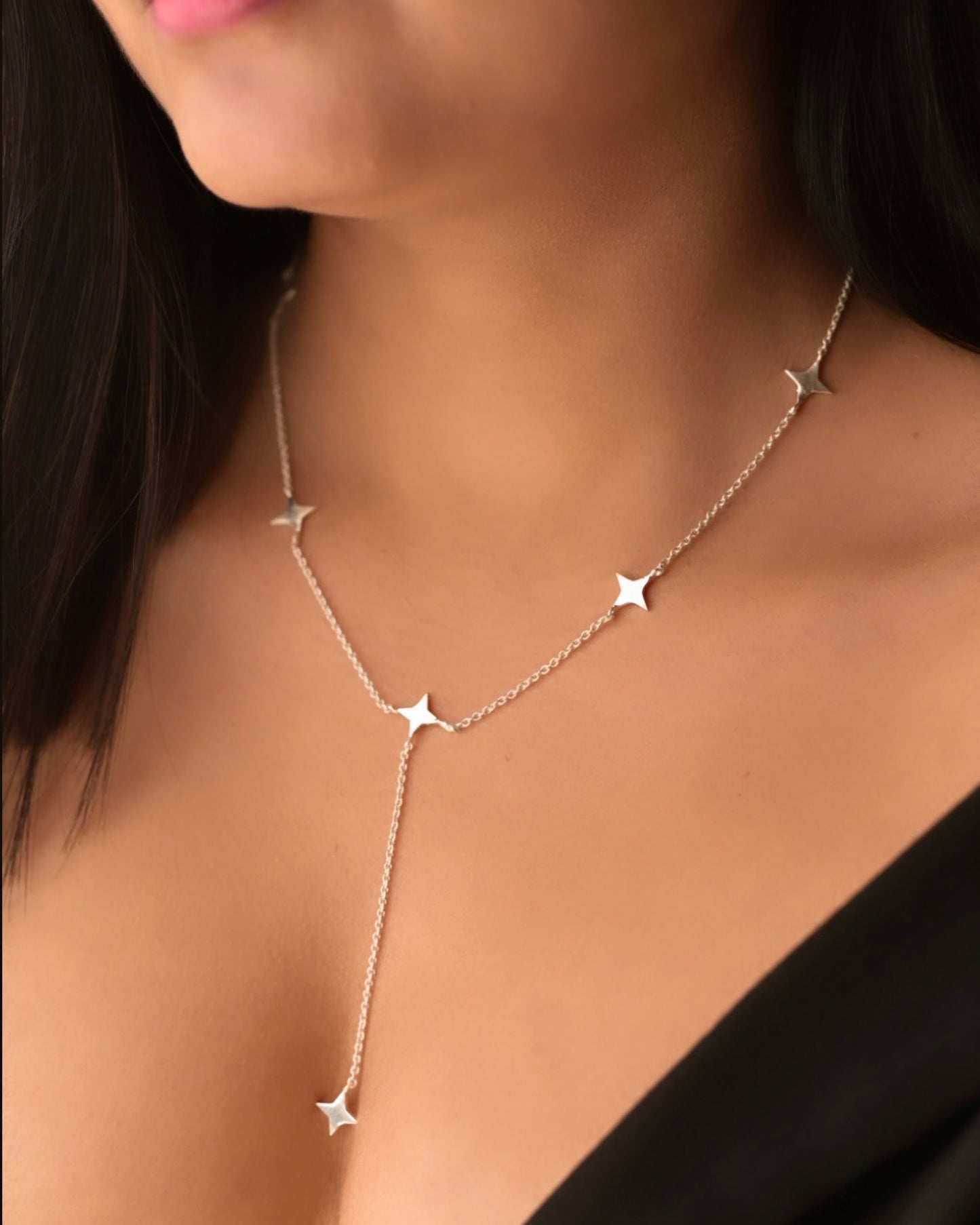 Star Drop Necklace