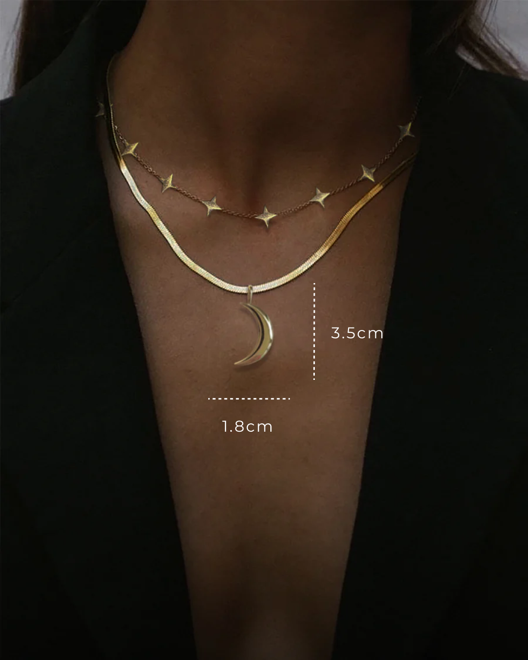 Crescent Moon Pendant