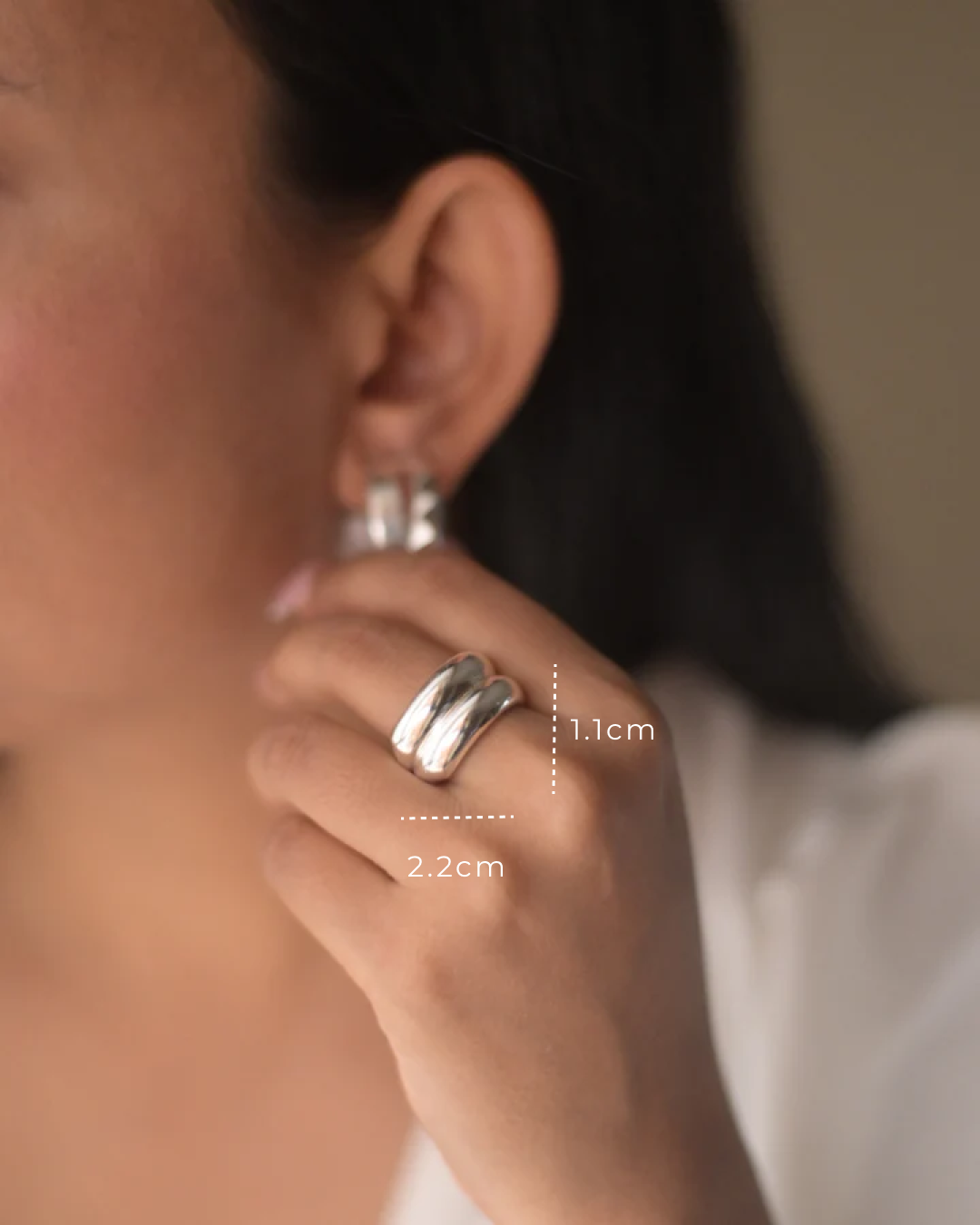 Moon Beam Ring