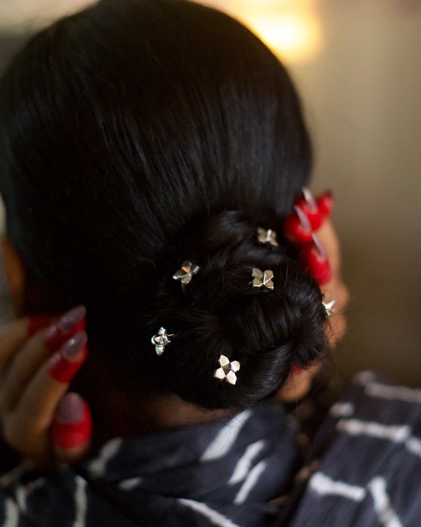 Jui Phul Hair Pins (set of 5)