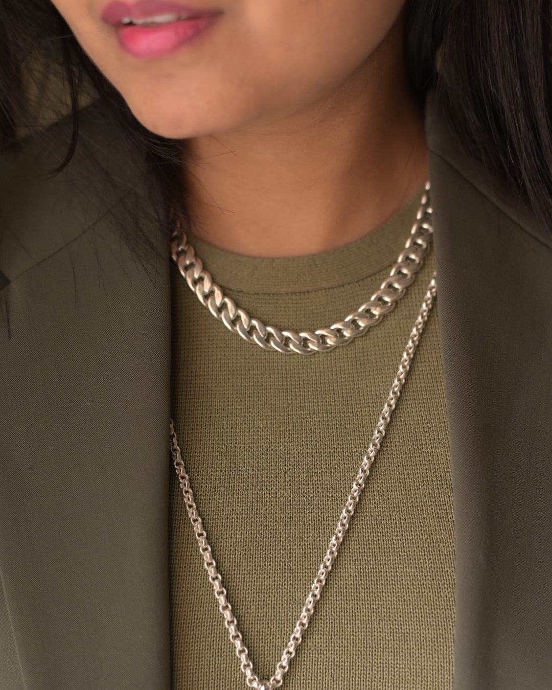 Unisex Chunky Link Necklace