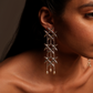Palm Forest Statement Earrings