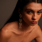 Palm Forest Statement Earrings