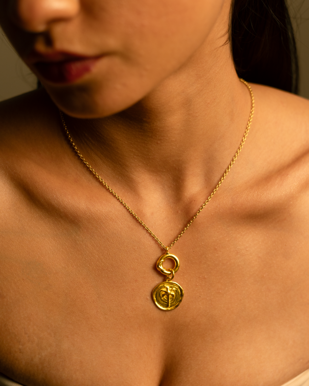 The Mystic Palm Charm Pendant
