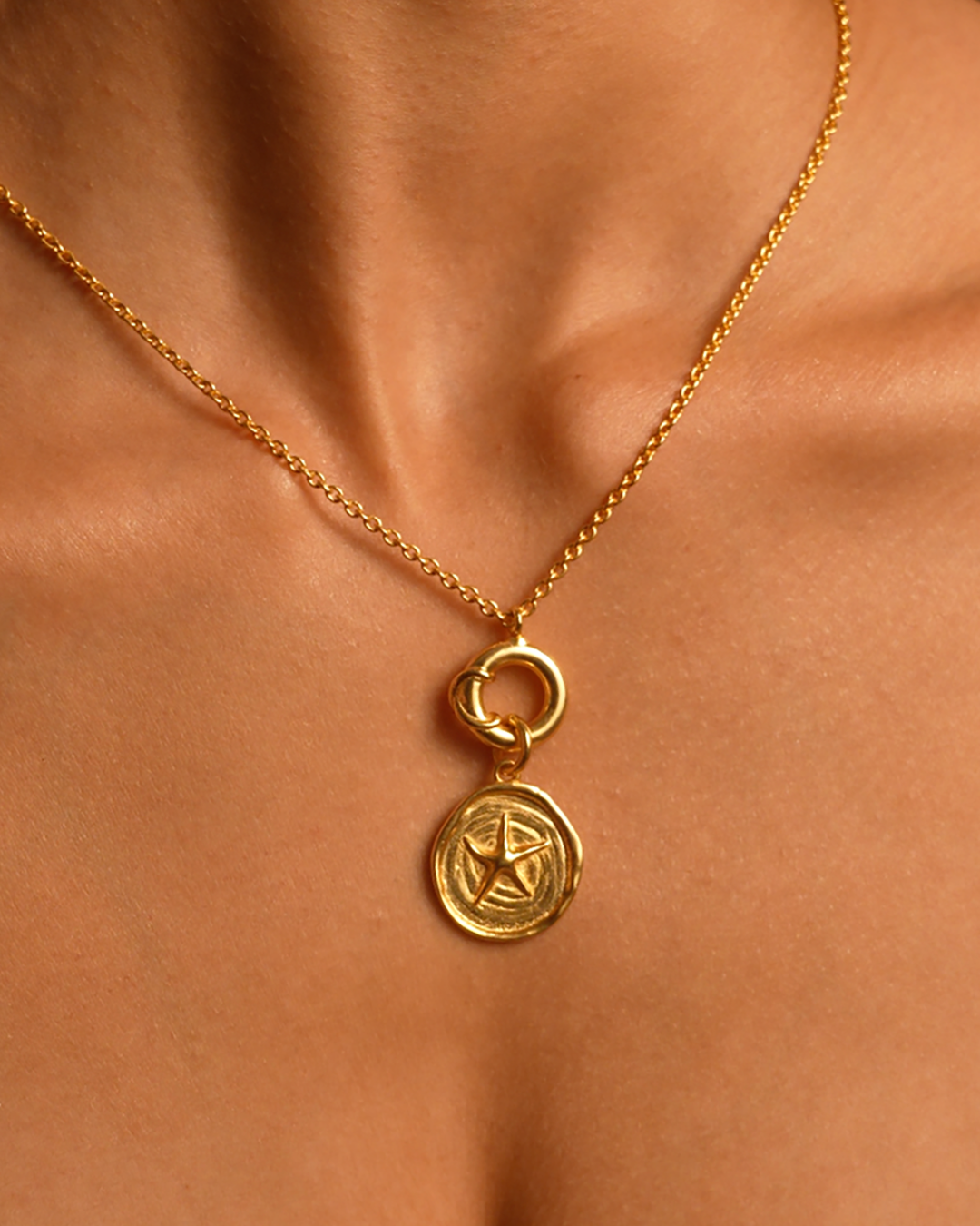 Tideborn Star Charm Pendant