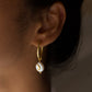 Midnight Sterling Silver Mismatched Earrings