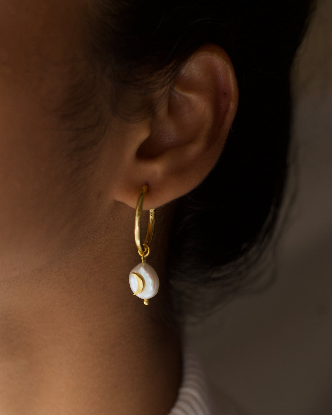 Midnight Sterling Silver Mismatched Earrings