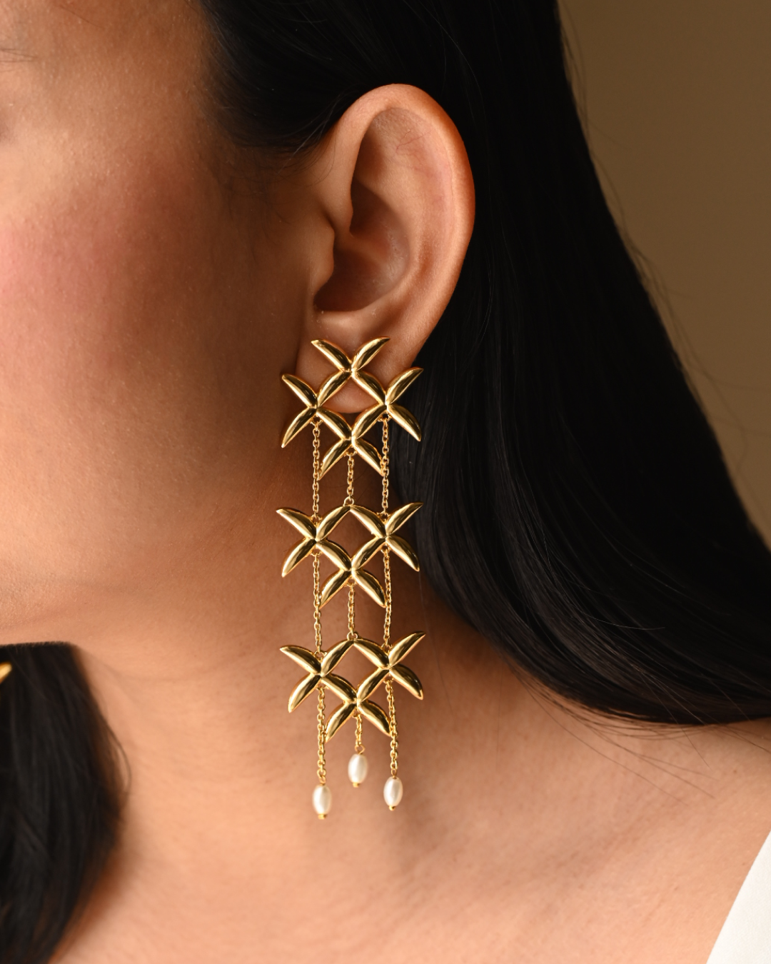 Palm Forest Statement Earrings – Era Stories