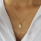 Cosmic Pearl Sterling Silver Pendant with Chain