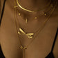 Dragonfly + Phul Pata + Moon Glade Necklaces
