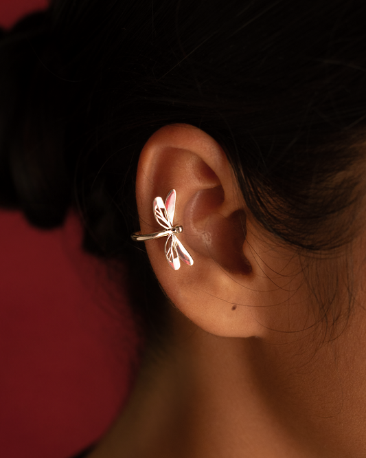 Dragonfly Ear Cuff (Press On)