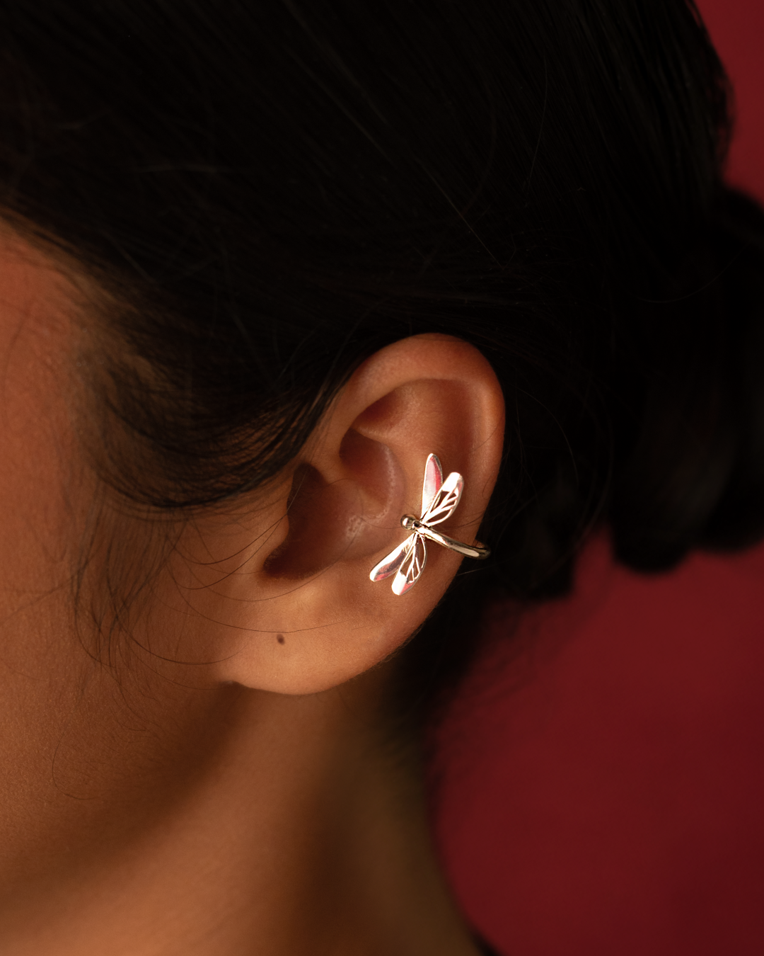 Dragonfly Ear Cuff (Press On)