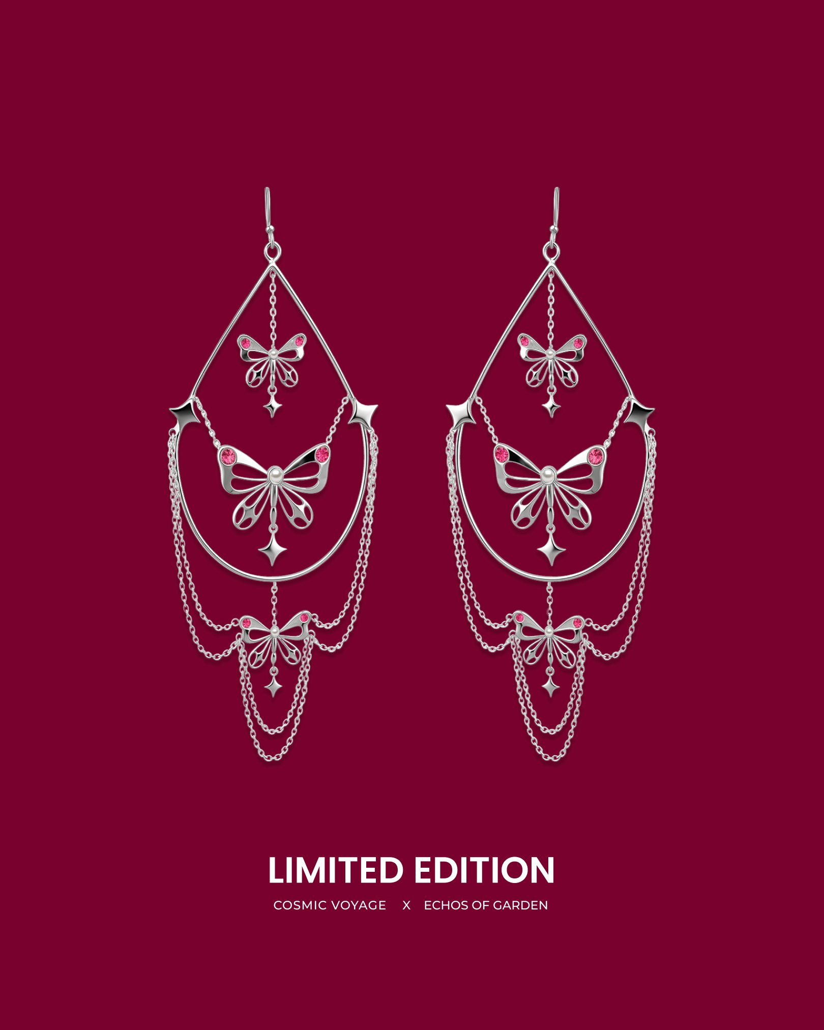 Silver Plated luxury earring for wedding and festival