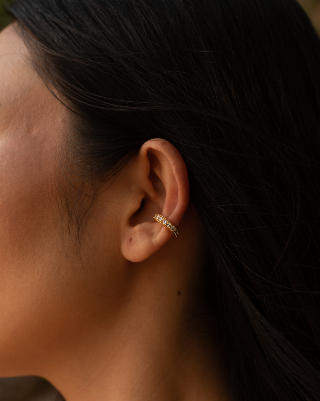 Frozen Tide Ear Cuff