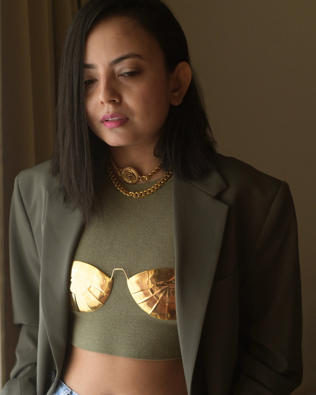 Golden Gleam Bralette