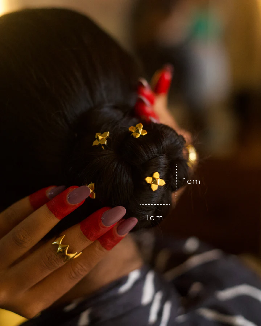 Jui Phul Hair Pins (set of 5)