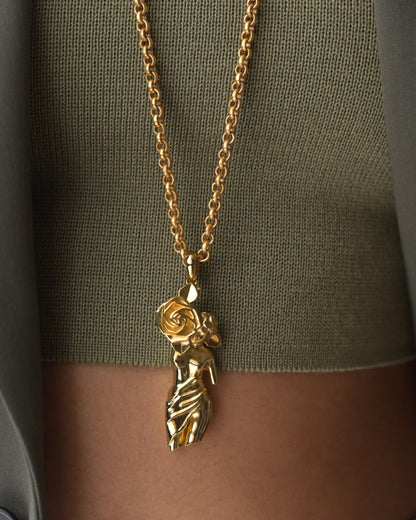 Bideshini Pendant with Chain