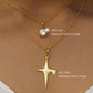 Big Tara Pendant with Chain + Mini Sun Pendant with Chain