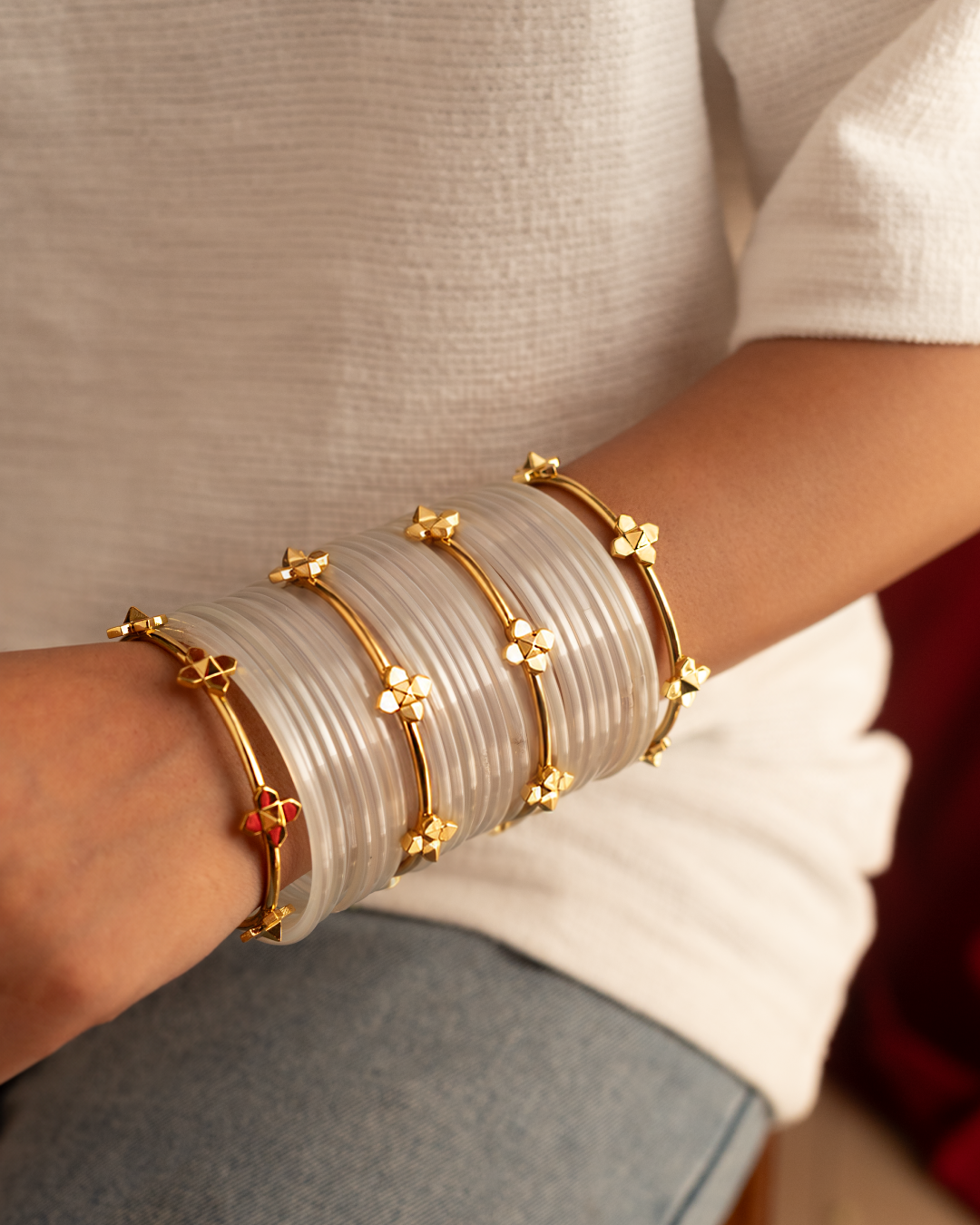 Jui Phul Bangle (set of 4)