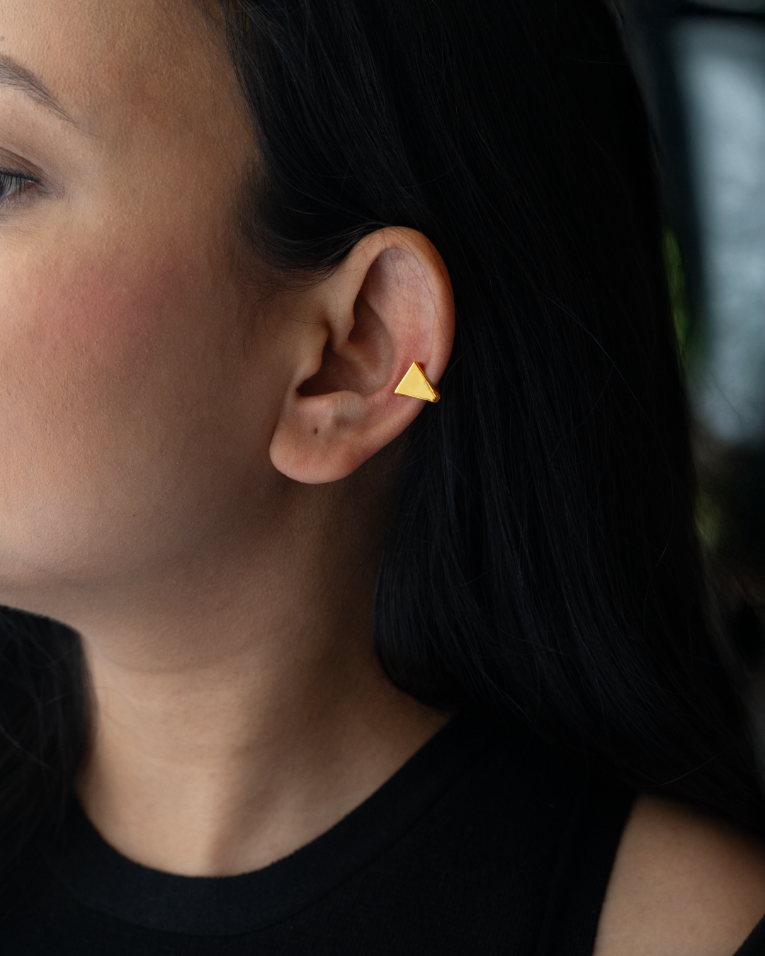 Lunar Rock Ear Cuff