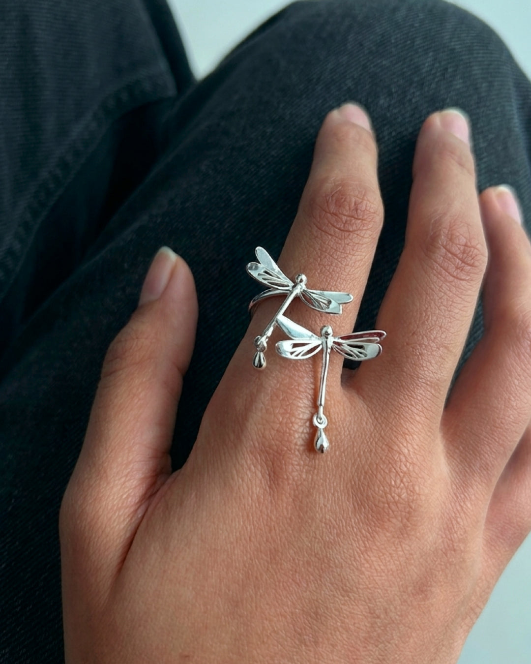 Mini Dragonfly Ring