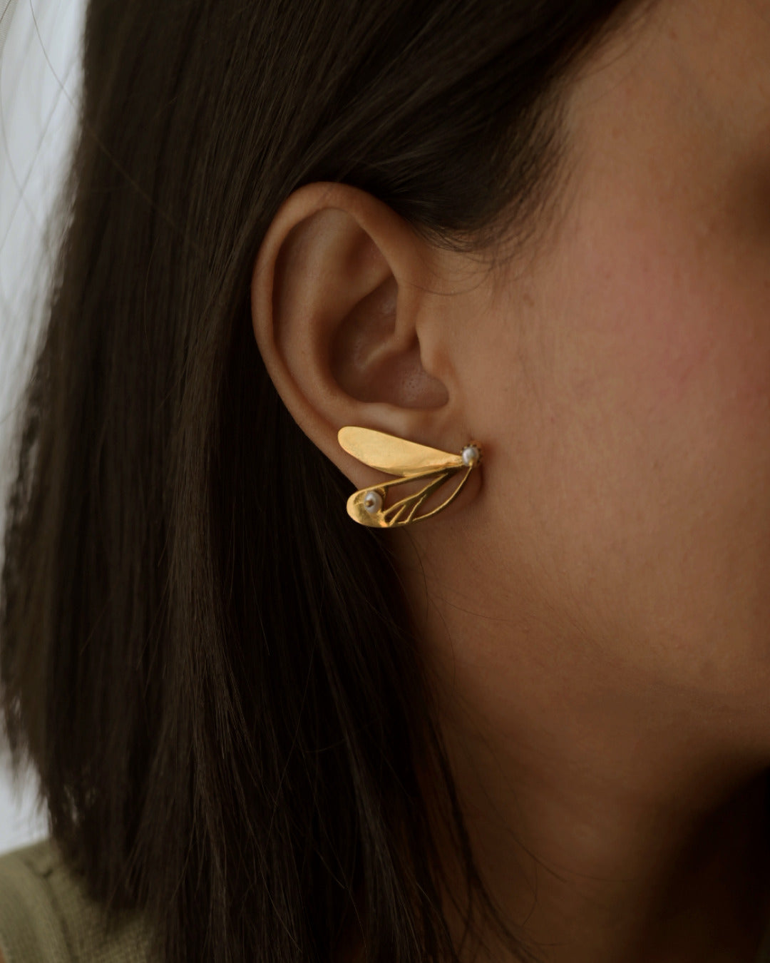 Mismatched Dragonfly Earrings