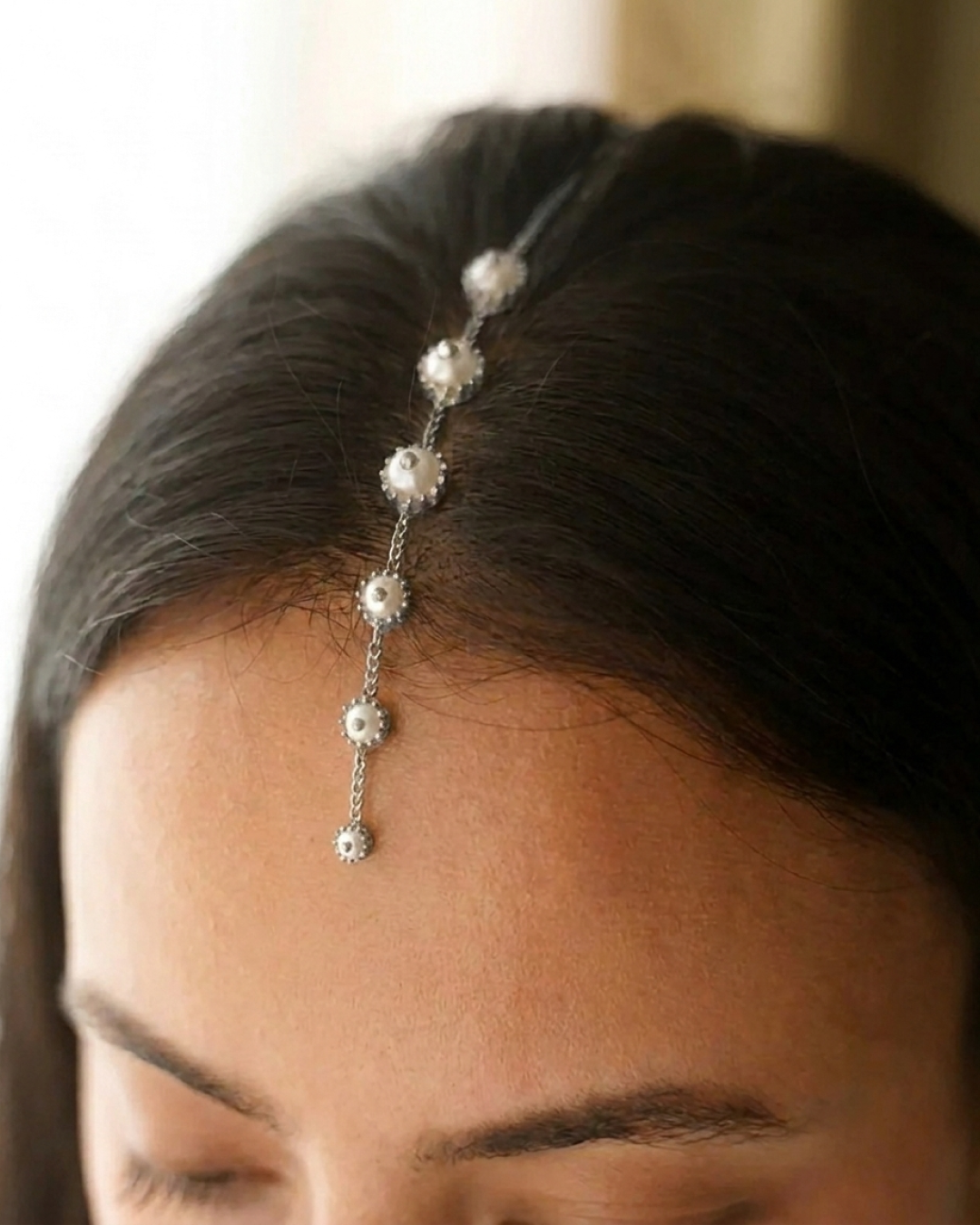 Sea Queen Hair Ornament in Sterling Silver