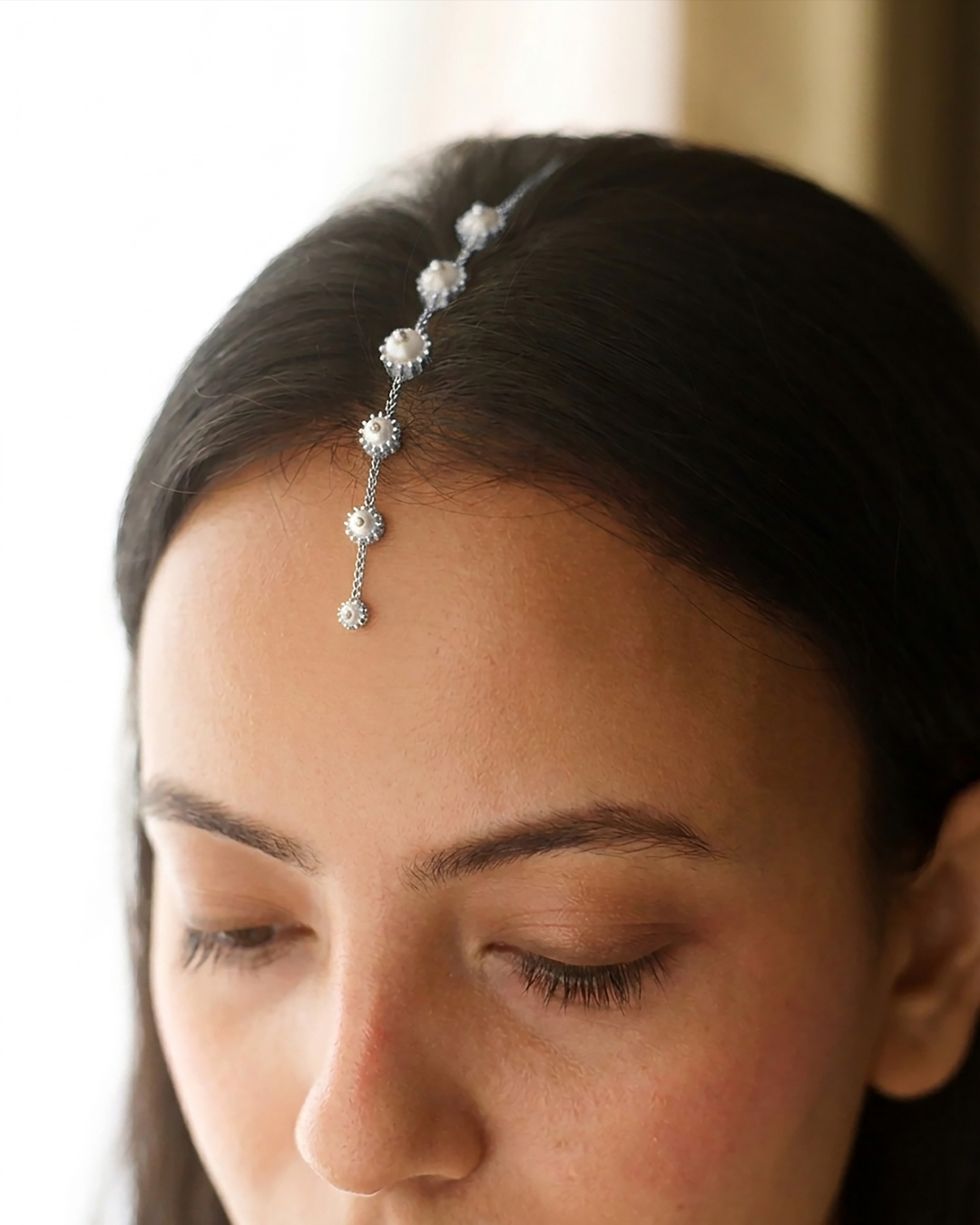 Sea Queen Hair Ornament in Sterling Silver