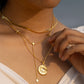 Star Drop + Moon Glade + Evil Eye Necklace
