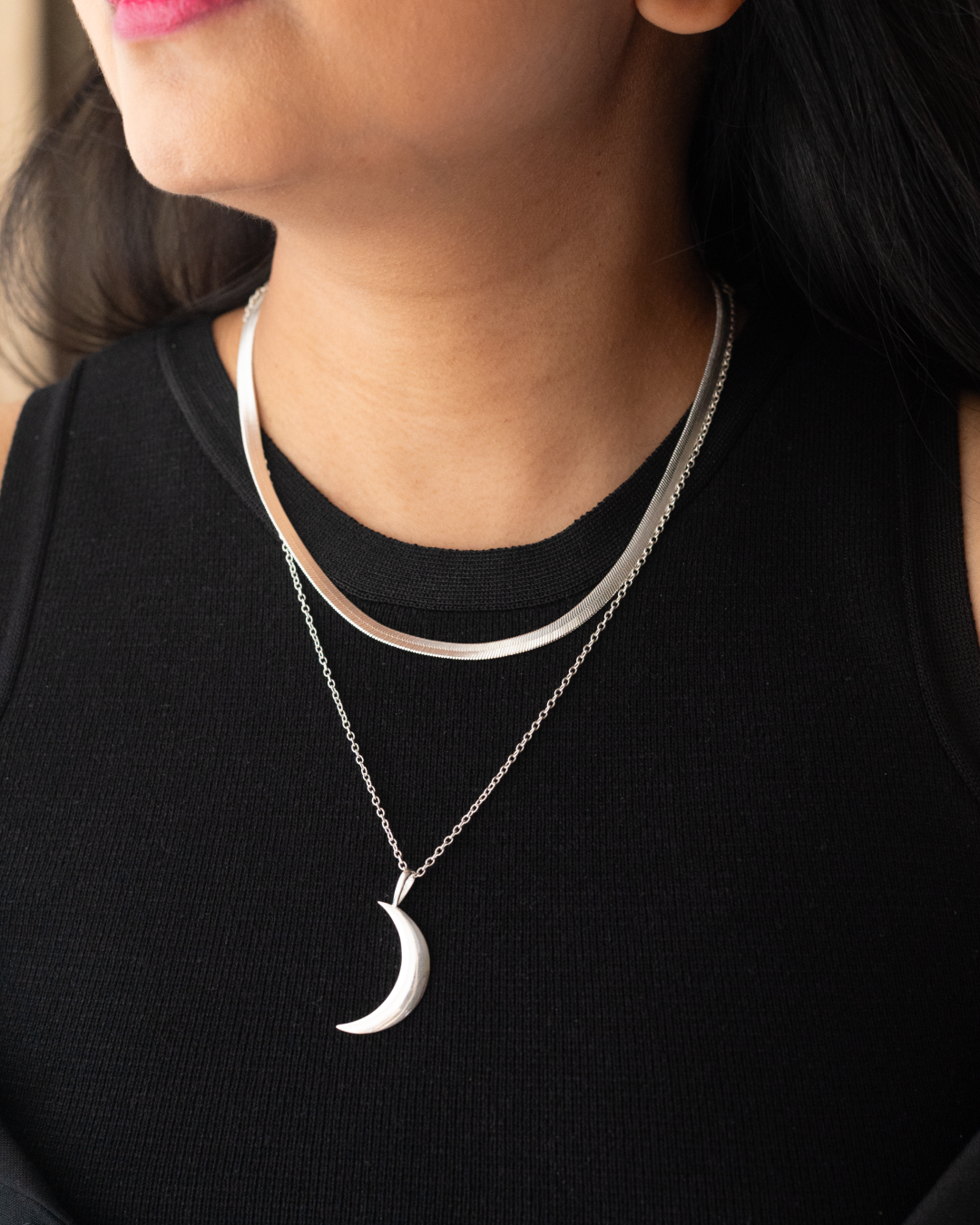 Crescent Moon Pendant