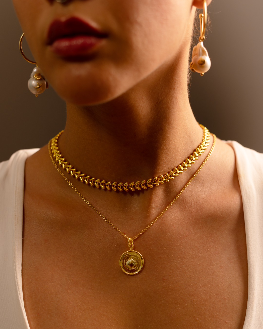 Sirena Charm Pendant