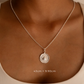 Minimal charm pendant for women 