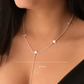Star Drop Necklace