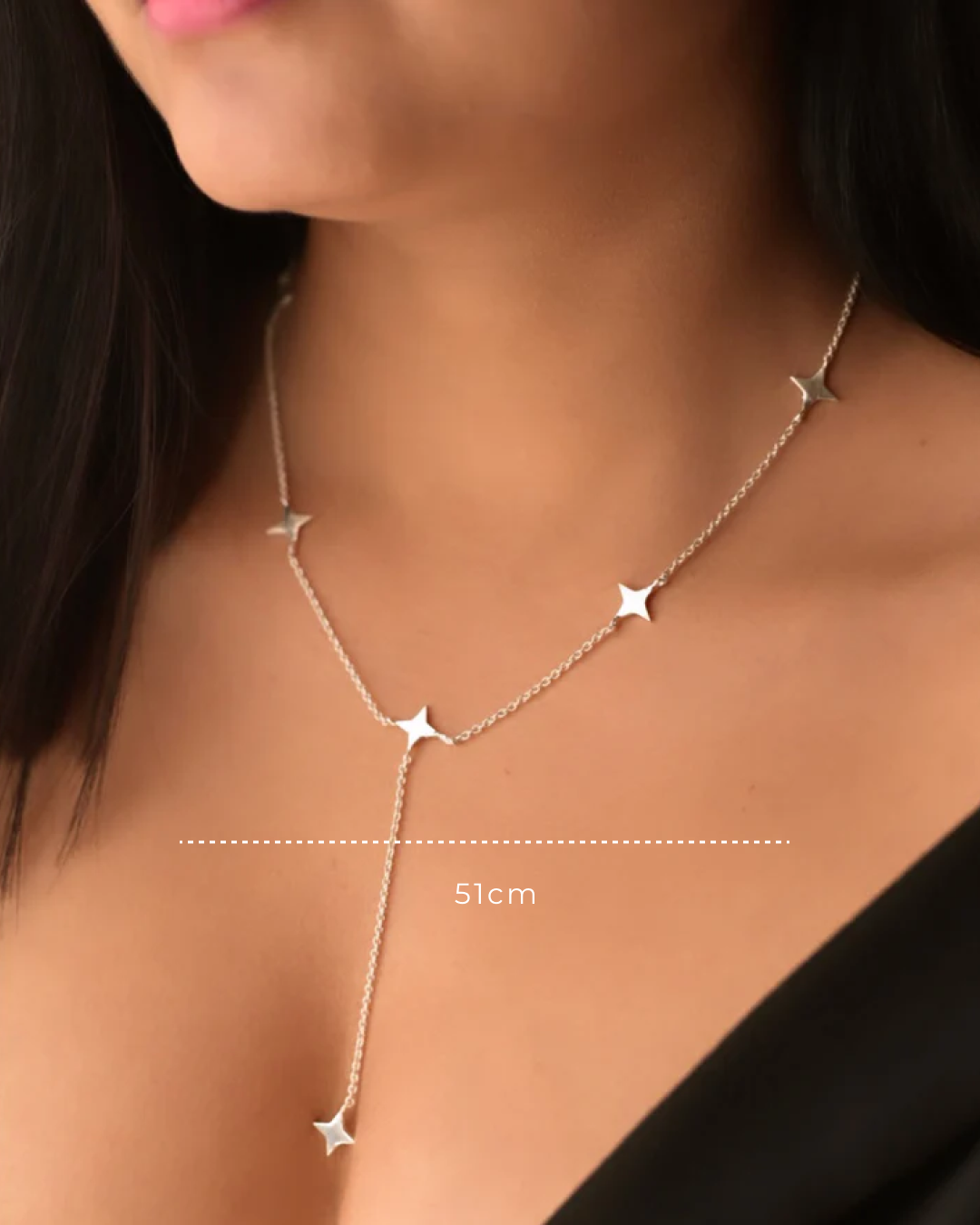 Star Drop Necklace