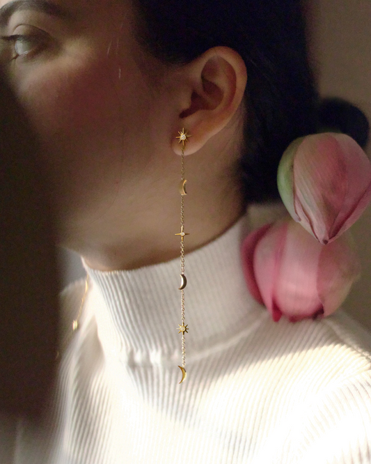 String Of Stars Earrings