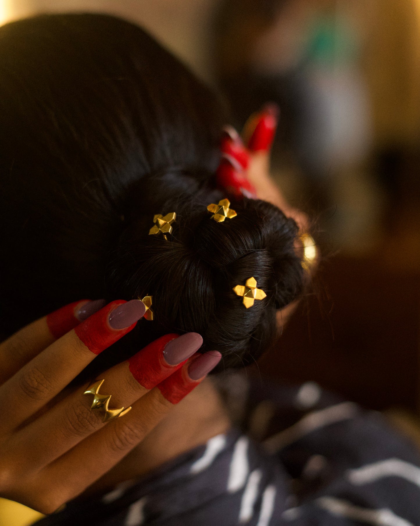 Jui Phul Hair Pins (set of 5)
