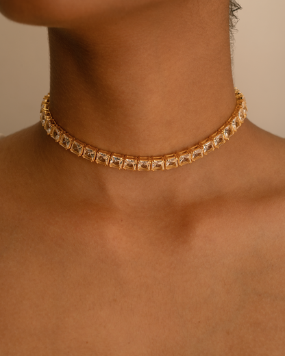 Frozen Deep Choker Necklace